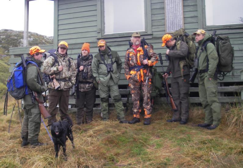 Opplæringsjakt reinsdyr 2017 Ljosådalen.