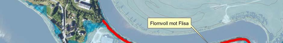 Flobergshagen flomverk (VV 9976) ved Glomma, Åsnes kommune 2 Faktadel 2.4 Hva sikres av flomverket?