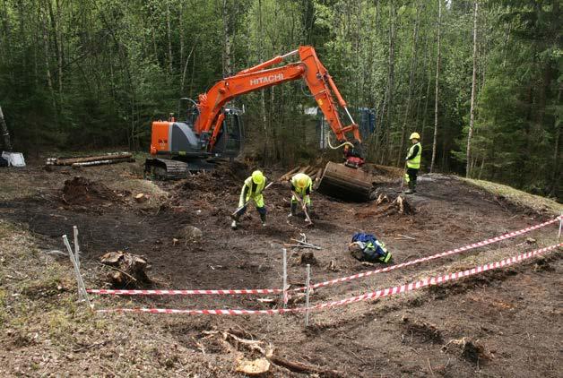 5 PRAKTISK GJENNOMFØRING AV UTGRAVNINGSPROSJEKTET 5.