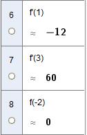 Oppgave (5 poeng) Funksjonen f gitt ved 4 f x x 8x 16, Df a) Bestem skjæringspunktet mellom grafen til f og y aksen.