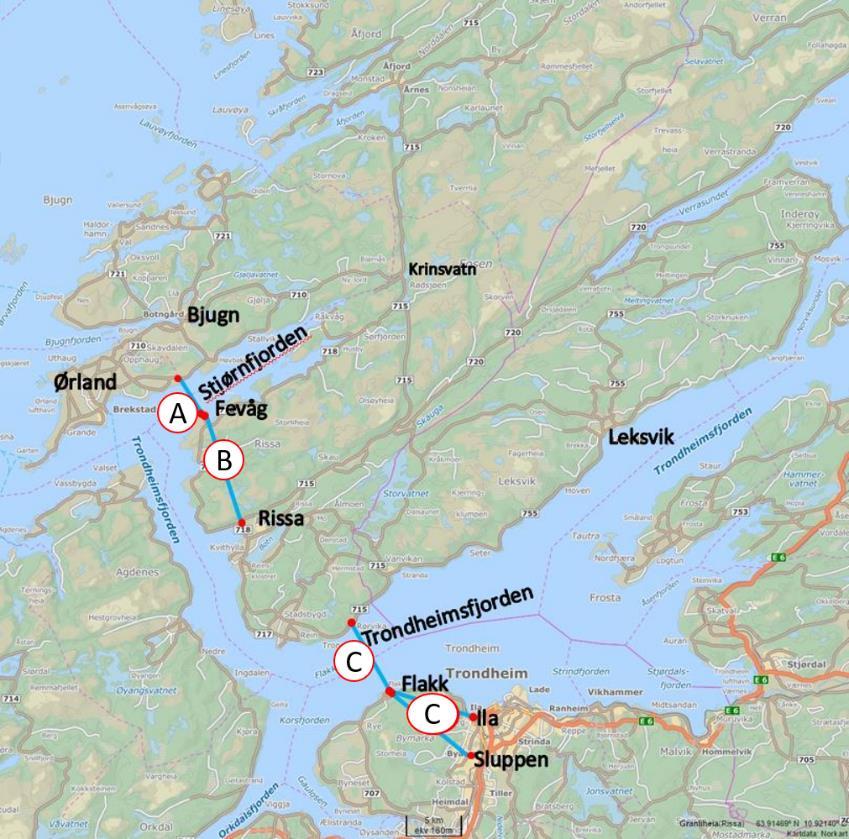 Trafikkanalyse Stjørnfjorden - Fosenbrua-utvidelse Dette notatet er utarbeidet på oppdrag fra Fosenbrua AS, og er en utvidelse av tidligere utarbeidet rapport «Trafikkanalyse og potensielle