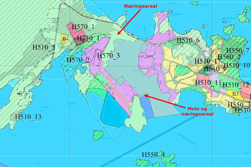 Sommarøy fiskerihavn. Kystverket har gjennomført forkorting av molo og utdyping i havna slik at større fartøy skal kunne anløpe.