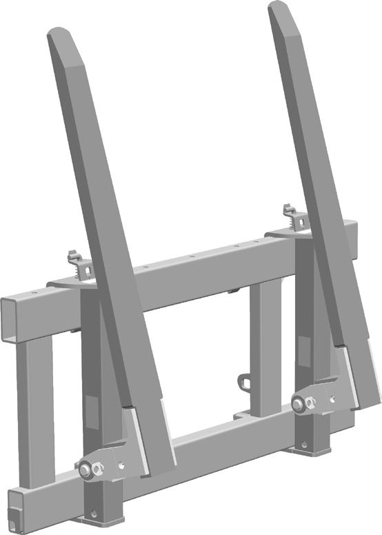 - Hengslet, oppfellbar og låsbar for transport - Sikkerhet langs vei - Hurtig omstilling mellom transport og lasting - Alltid klar på traktoren - Frittflytende i ulåst posisjon - Ekstra kraftige