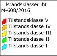 Avgrensinger markert med røde linjer viser tilstanden i grabbprøvene tatt av Rambøll og sirklene viser tilstanden i overflateprøver tatt av Multiconsult (20