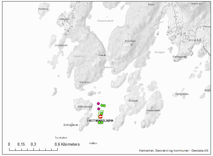 Bakgrunn Søknaden gjelder omgjøring av midlertidig tillatelse (gjeldende for 1560 tonn maksimalt tillatt biomasse laks, ørret og regnbueørret) til en likelydende permanent tillatelse ved lokalitet