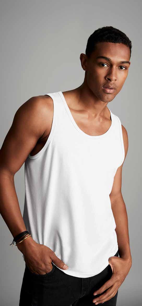 LIGHTWEIGHT A107 986 / ADULT LIGHTWEIGHT TANK Passform / Semi-fit Størrelser / S-XXL Vekt / 150 g/m 2 Kvalitet / 100% bomull Produktdetaljer / Semi-fit singlet til dame og herre.