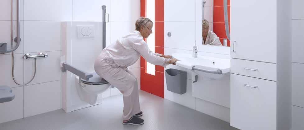 Hovedprosjekt WEC ny teknologi for baderom Vendbart toalett som kan føre til: At pasienter bevarer sin verdighet når de kan stelle seg selv. Redusert behov for pleiere.