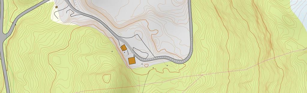 Topografi og grunnforhold Det aktuelle området ligger på ca. kt.