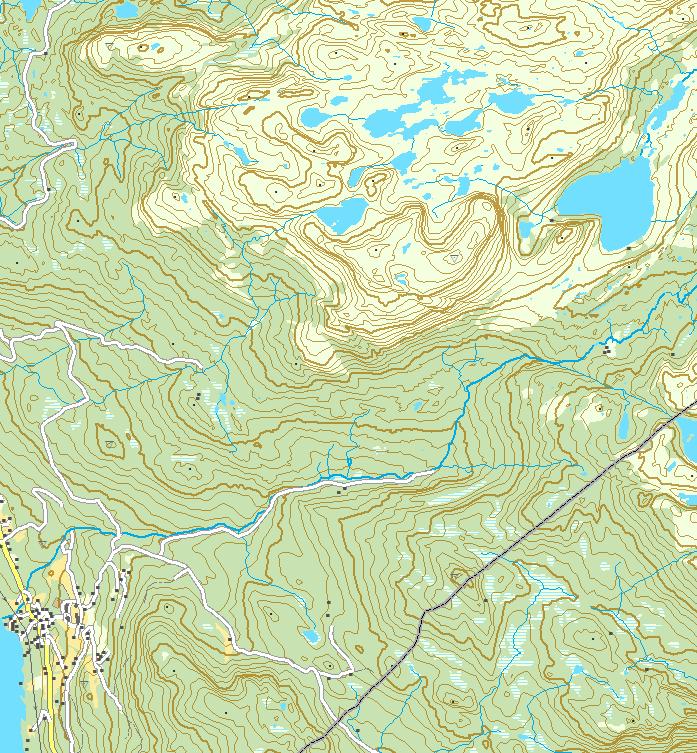 Høystulen-Roan (Fyresdal, Telemark). Areal 3.