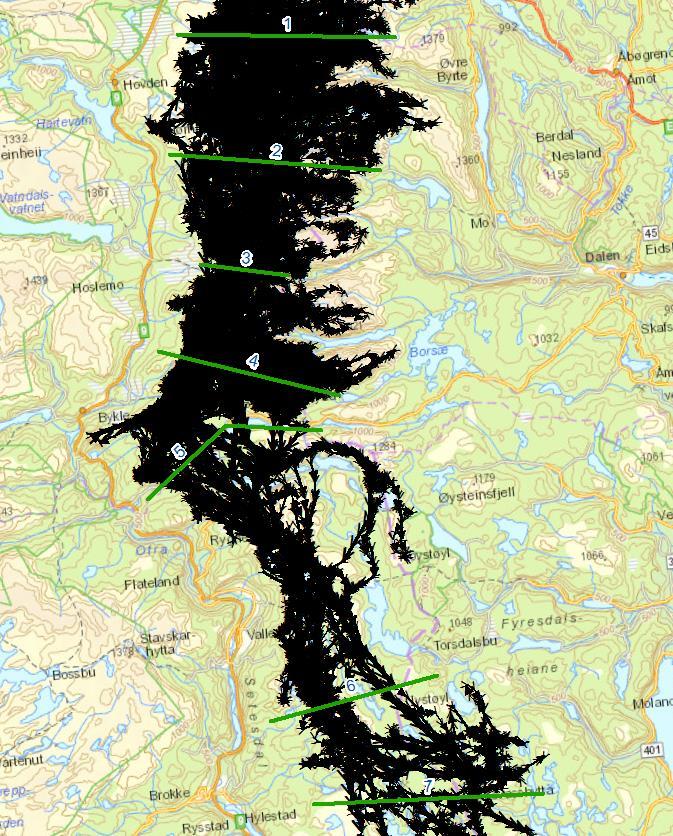 Bariereeffekt Veger, stier og skiløyper med en viss trafikk gir barriereeffekter for villrein - Kan