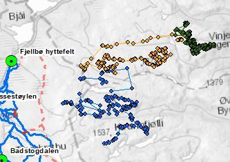 Endret adferd på grunn av menneskelig aktivitet?