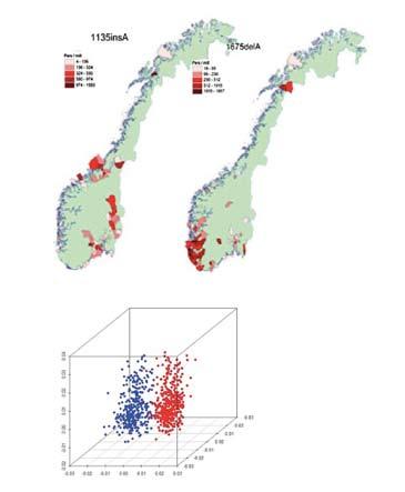 tema dna Norske gener av Eivind Hovig Er det noe som kan kalles norske gener og hva er i er i så fall spesielt? Hvordan har inn- og utflytting påvirket de norske genene?