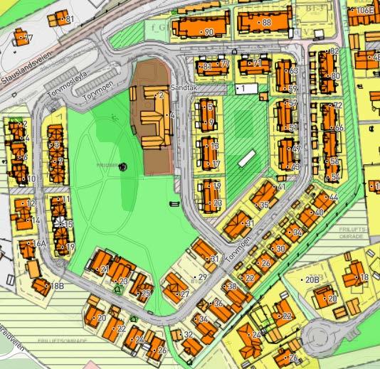 BAKGRUNN Teal Landskap AS er engasjert av Søgne kommune for å detaljplanlegge utearealet ved Torvmoen barnehage.