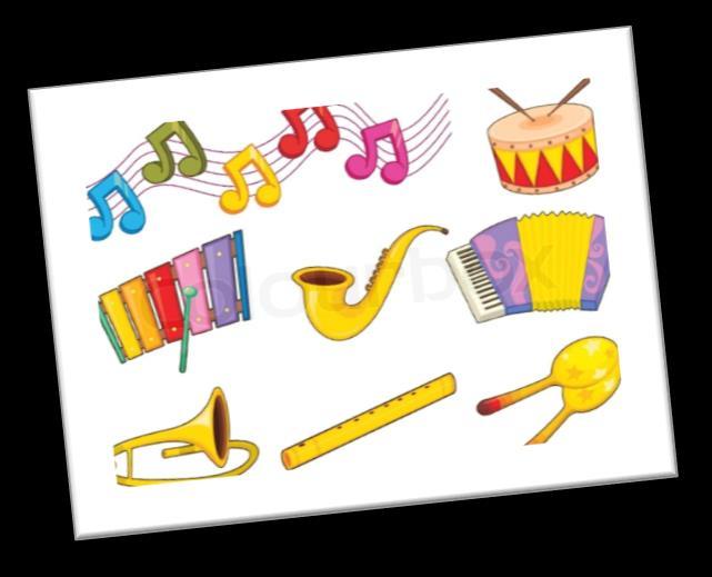 Du vil få leke med ulike typer instrumenter, lære litt noter e morsomme låter sammen.
