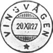 VINGVÅGEN VINGVAAGEN poståpneri, på dampskipsanløpsstedet, i Agdenes herred, ble underholdt fra 15.05.1906. Iht rettskrivningsrefomen av 1917 ble navnet skrevet VINGVÅGEN.