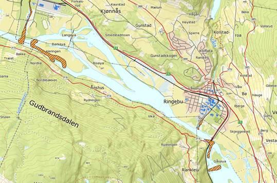 beholdes som gyteområde er det viktig at bunnsubstrat og vannhastighet og vanndyp ikke endres i vesentlig grad i forhold til dagens situasjon.