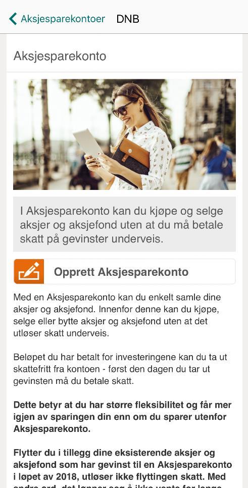 Ingen vits i å utsette å åpne Aksjesparekonto.