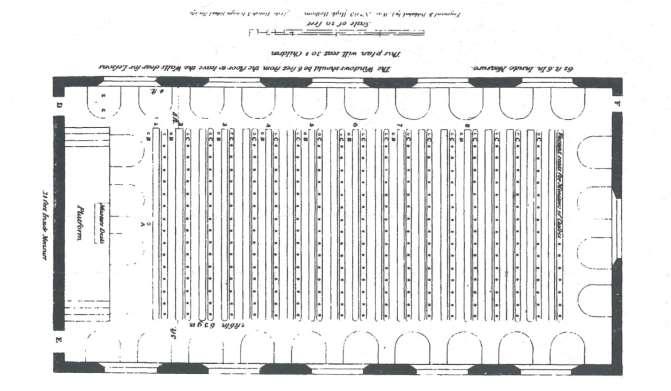 The English School 1370-1870, Malcom Seaborne. Plan by Robson of a British school for 304 children.