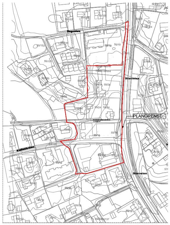 Vedlegg: Forslag av planomriss fra MAD datert 04.09.