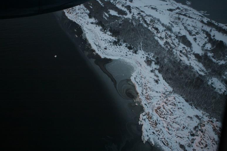 arbeidet med å ta olje opp av sjøen. 14 fartøyer var involvert i dette arbeidet. Deretter ble også Sørlandets forurensningsberedskap involvert, ved at IUA fra Telemark og Agder-fylkene ble mobilisert.