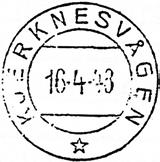 Iht rettskrivningsreformen av 1917 ble navnet skrevet KIRKNESVÅGEN. Navnet ble fra 01.05.