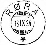 1 Type: Fra gravør 26.07.1906 SALBERG Innsendt 24.10.1918 Registrert brukt 16 III 16 Stempel nr.