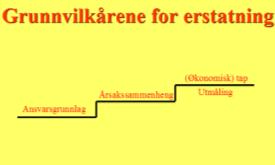 Tidsbegrenset årsakssammenheng (Økonomisk) situasjon MED skaden Ulykken Tidsbegrenset årsakssammenheng (tapsperiode) Sykdom som konkurrerende årsak (Selskapet hevder skadelidte faller ut her)