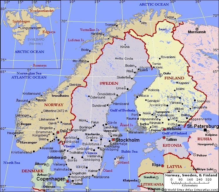 Geography North Norway covers 107000 square km of Norway, 38% of mainland territory Holds 9,6% of the