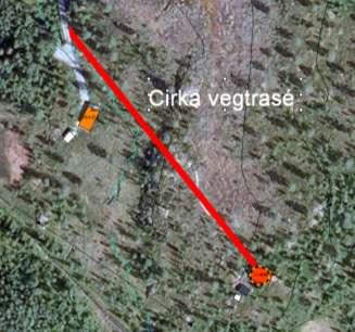 Saksopplysninger: Kommuneplan: Søknaden gjelder bygging av ca. 170 meter veg til hytte nr. 18 i Lemyra hyttefelt.