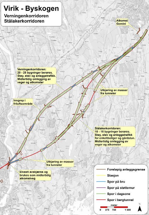 kveldstid Det er forventet strengeste støykrav i anleggsfase