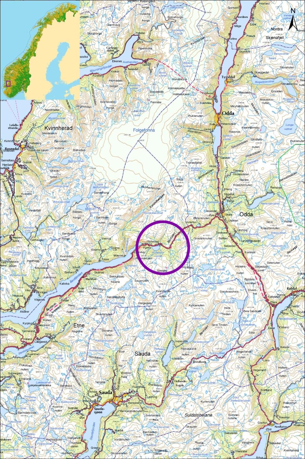 Rullestad og Skromme Energi AS Dannet av fallrettseierne over Rullestadvatn (97 moh.