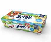 Sprett Yoghurt/frukt/bær/grønnsaker Sprett Yoghurt UTEN 8x125 g D-pak: 3. EPD-Nr: 4248316 Varenr. 5381, Coopnr. 6345276 Sprett Frukt & Bær 8x125 g D-pak: 3.