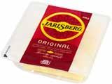 Jarlsberg skivet Jarlsberg 27 % Kvadratskiver 1,2 kg D-pak: 3. EPD-Nr: 1031459 Varenr. 1717, Coopnr. 000000 Jarlsberg 27 % Skiver Hotellbrett 600 g D-pak: 5. EPD-Nr: 685214 Varenr. 1496, Coopnr.