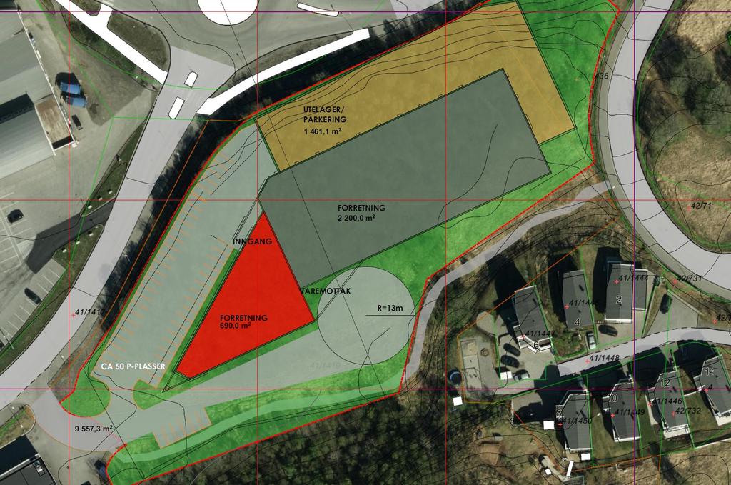 Saksopplysninger Planstatus Overordnet plan er Områdereguleringsplan for Hunstad Sør hvor planområdet ligger inne som barnehageformål og friområde.