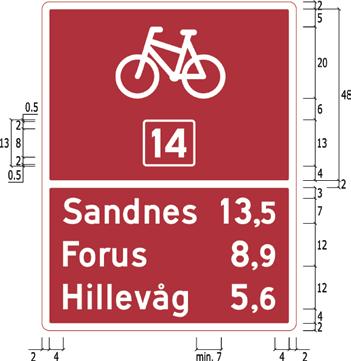 TRAFIKKSKILT Figur 4-4.