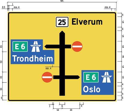 TRAFIKKSKILT ::