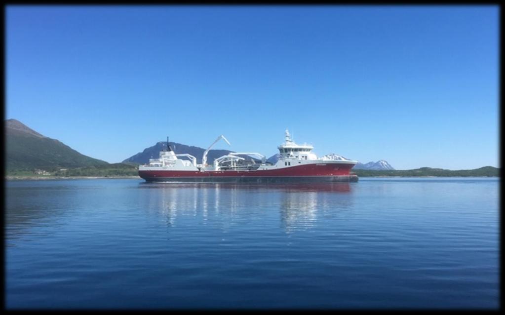 Rammebetingelser Dagens brønnbåt er ledende innen teknologi og drift. Gode rammebetingelser, som nettolønn, rederibeskatning etc.