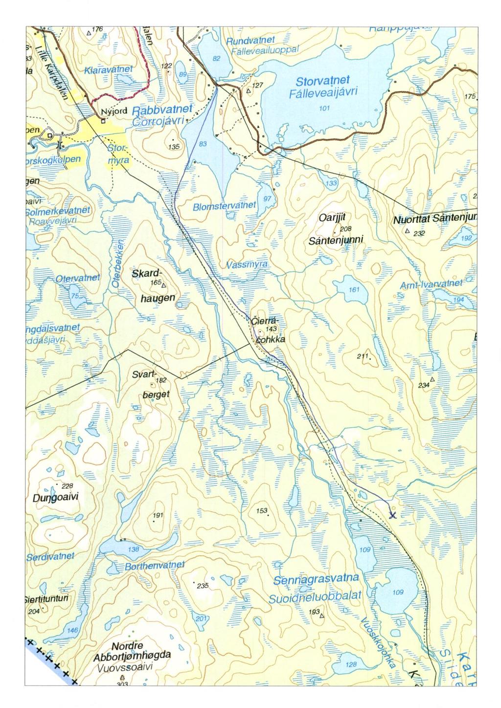 r- av,i iff&d _, L.; \,) åbbvatnet-,.