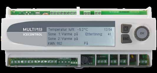 4 4. TILKOBLINGSSKJEMA BAKKEFØLER Varmeelement 224 Ohm Temperaturføler 12