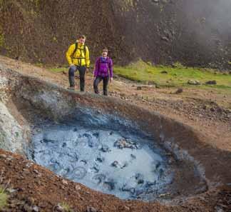 Vandring i spennende lavalandskap ~ 7 timer (ca. 4 timer til fots) For deg som liker å være ute i naturen og oppleve spennende og varierte naturfenomener.