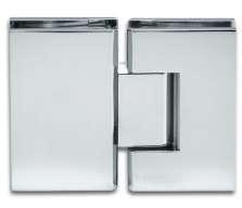 Dusjdørhengsel Bilbao Basic 90gr Glass/Vegg 35kg