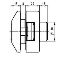 FRAMETEC SELECT TILBEHØR Frametec Select låskasse med kun handtaksmulighet Testet ihht DIN18251, klasse 3 (200.000 åpninger).