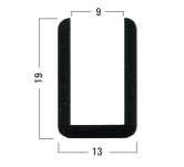 U-PROFIL FOR INTERIØR U-profil 10 x 10 x 10 x 1,5mm for 6mm glass 80200236 U-profi l 10x10x1,5mm Alu 2500mm BO5201557