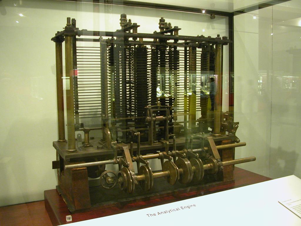 Spørsmålet Analoge Digitale Videre Charles Babbage Analytical engine Ge n Pr er ell og ir Ib