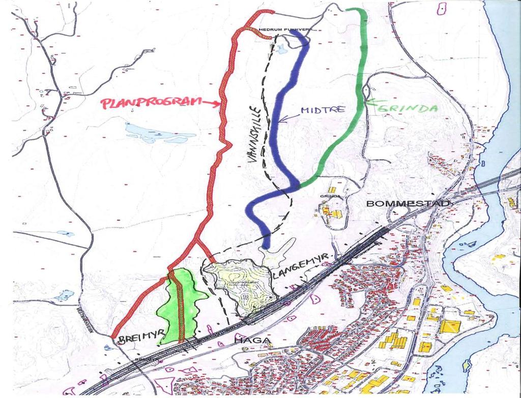24 B. Kåre Fresjarå påpeker at hovedløypa fra Larvik til Lauvesetera går over Breimyr og at det ikke finnes annen naturlig løypetrase i dette området.