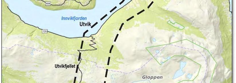 15 mot Hornindal er eit alternativt vegval mellom Byrkjelo og Grodås, med lengde ca.