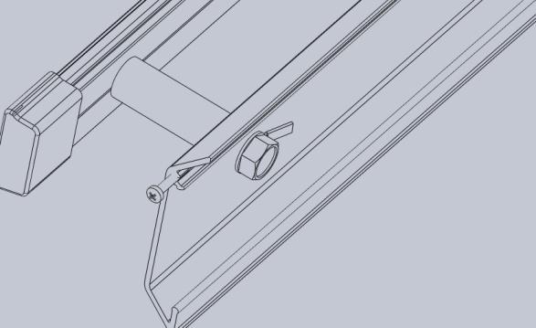 I betongvegg eller vegg med godt feste kan hullene bores vilkårlig, ikke større senteravstand enn 60 cm. Fig.1 Bore hull for tilførsel av jordledning 1.