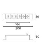 diode - 9,3V TRIM 40x168mm TRIMLESS 36x164mm   730 700 2700 90 13,2 721 700 628 700 10 10 13 15 34 50 90-6370 - 14-60 90-6372 - 14-60 90-6374 -