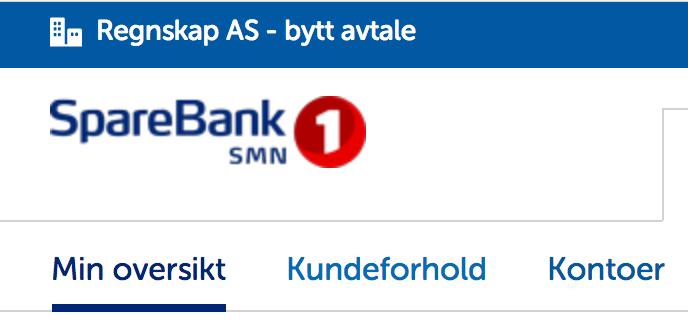 Innstillinger Innstillinger - som du finner på den blå linjen over menyen Kontoinnstillinger Her kan du sette standard konto for innlandsbetalinger, utlandsbetalinger og lønn.