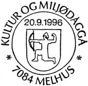 Stempel nr. S1 Stempel nr. S2 Type: Motiv Brukstid: 20.09.1996 KULTUR OG MILJØDAGGA MELHUS Innsendt?